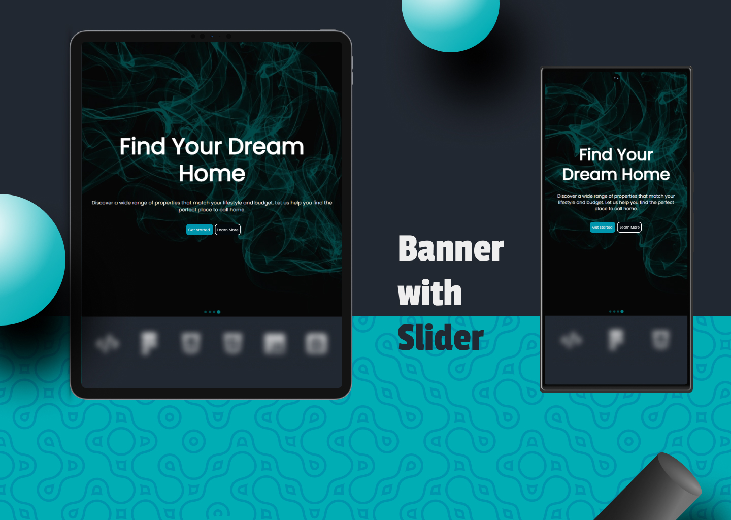 Banner with Slider showcase 2