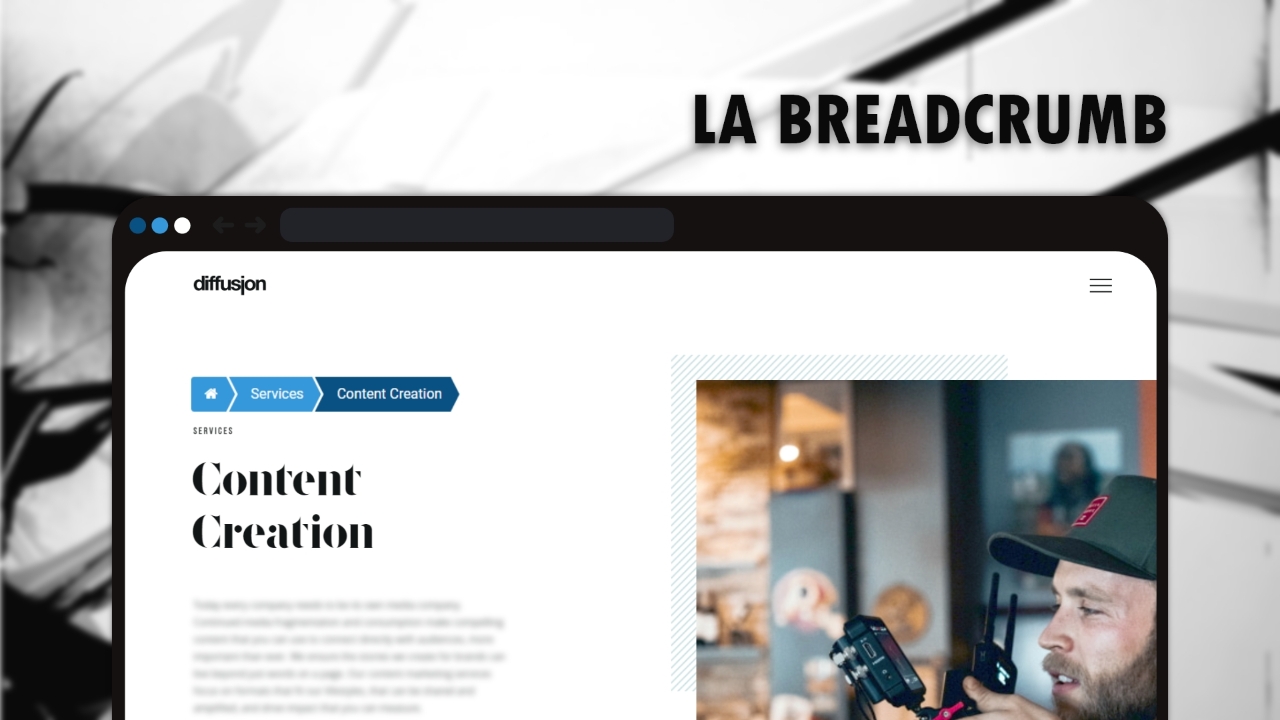 La Breadcrumb - Free Showcase 2